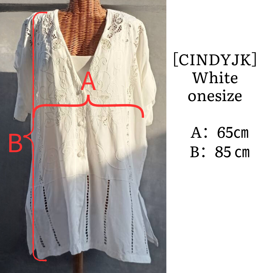 CINDY JK│White Onesize,Pre-order 14days