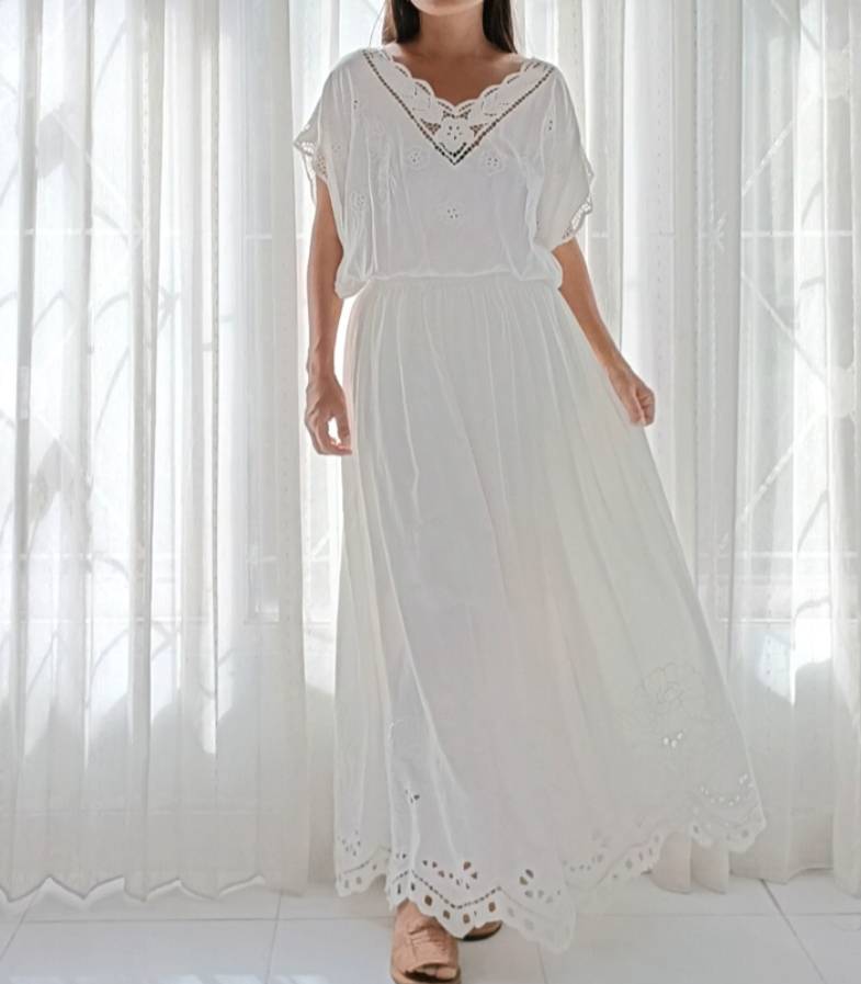 SUNDY White│Onesize,in stock