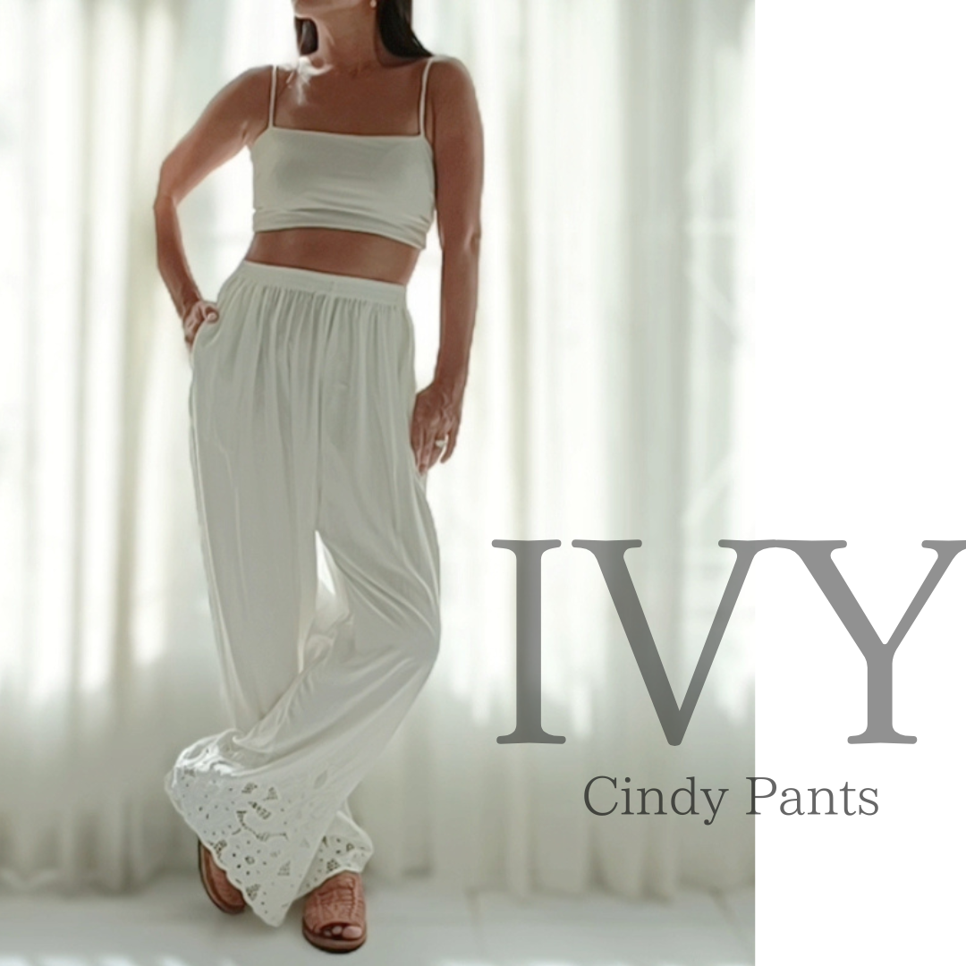 CINDY Pants White│SM , ML Pre-order 14days